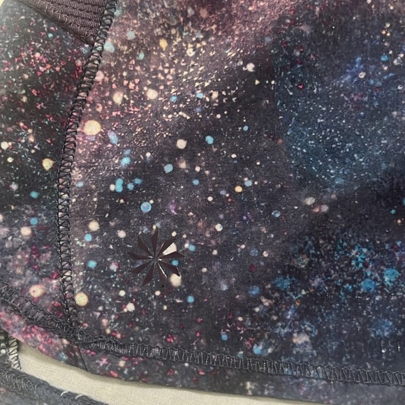 Athleta Galaxy Print Athletic Shorts - Picture 8 of 8